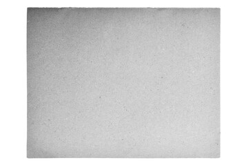 Isolated dark grey old paper texture