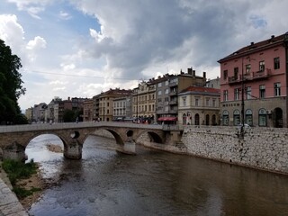 Obraz premium Sarajevo bridge Archduke Ferdinand