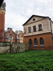 Fototapeta premium Beautiful house in the Gothic style view