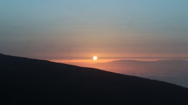 Atardecer en el Teide