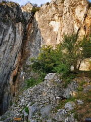 The Aggtelek Karst and the entrance to the cave