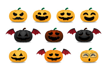 halloween photo frame vector design