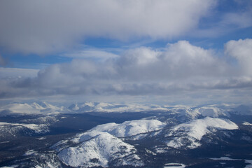Fototapeta premium Mountains of the circumpolar Urals