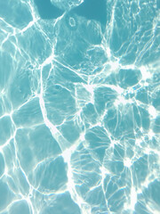 Abstract underwater blue background.