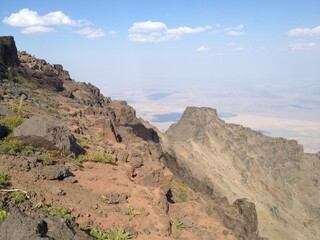 arid mountain landscape