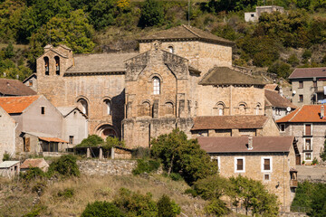 Fototapeta na wymiar Siresa, valle de Hecho, pirineo aragones,Huesca,Spain
