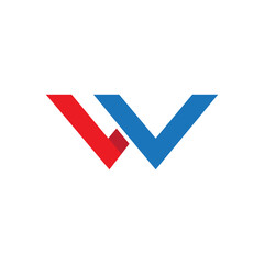 W Letter Logo Template