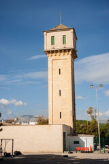 Fototapeta premium Torre de S´Aigo, Sa Pobla, county of Raiguer, Mallorca, Balearic Islands, Spain