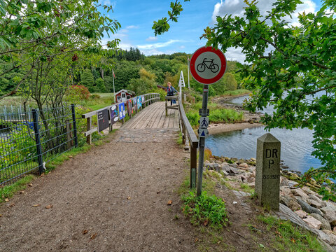 Border between Germany and Denmark near Skomagerhuset