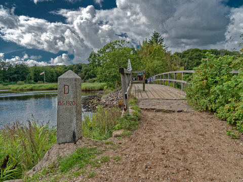 Border between Germany and Denmark near Skomagerhuset