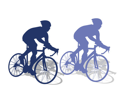 Silhouette cycling competition