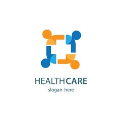 Obraz na płótnie Canvas Health care logo