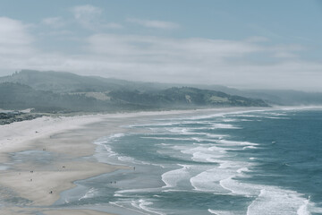 Beautiful views of the wild and scenic Oregon Coast, Pacific Northwest