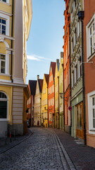 Altstadtgasse in Landshut