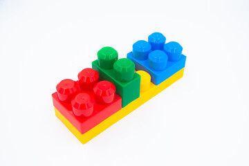 Colorful​ Plastic​ block​ toy​ for​ play​ and​ Learn​