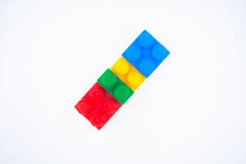 Colorful​ Plastic​ block​ toy​ for​ play​ and​ Learn​