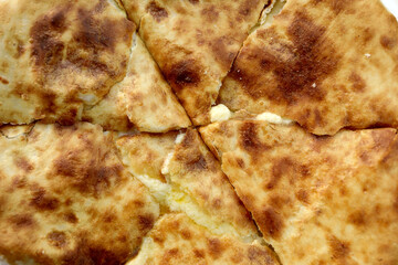 View of Megrelian Khachapuri