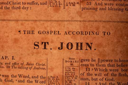 Gospel Of John Images – Browse 2,834 Stock Photos, Vectors, and Video |  Adobe Stock