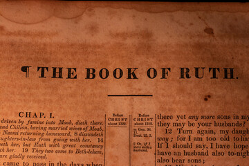 The book of Ruth