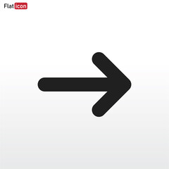 Right Arrow icon vector eps 10