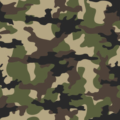 Fototapeta premium Camouflage military patterns branch graphics modern template on textiles