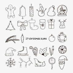 27 christmas icons