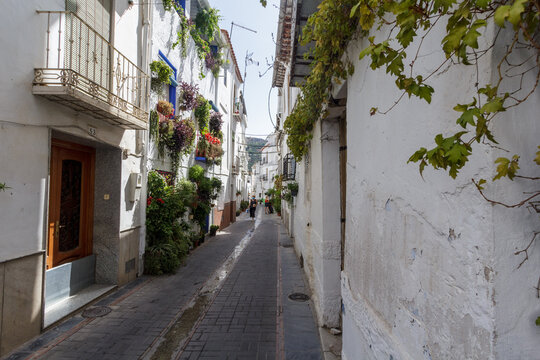 Lanjaron Town in sierra nevada