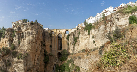 Old Bridge of Ronda in Malaga