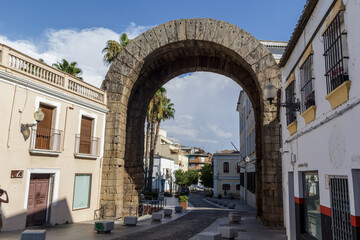 Historical ruins in Merida Spain