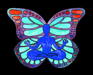 Ispirazione. Aura purezza. Risveglio spirituale. 