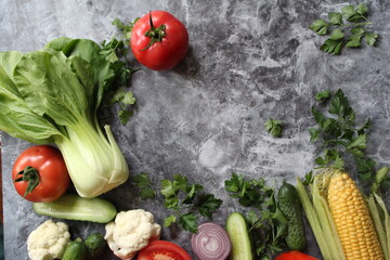 vegetables and fruits