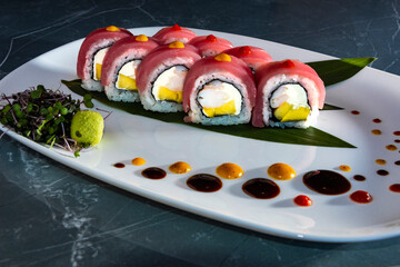 i love japanese sushi food, rolls