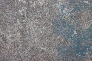 Stone concrete cement shabby surface with blue and grey color for macro background