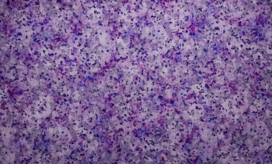 Terrazzo marble background in shades of purple