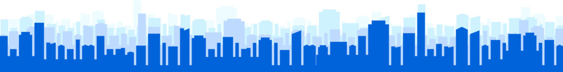 Fototapeta premium business city set ビル群・都会の街並み