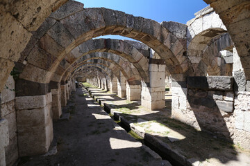 Agora of Smyrna in Izmir, Turkey