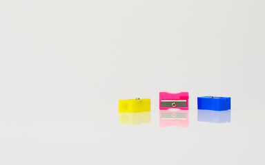 Nice pencil sharpeners of different colors