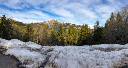 Pal Village in Andorra Pyrenees Mountains.