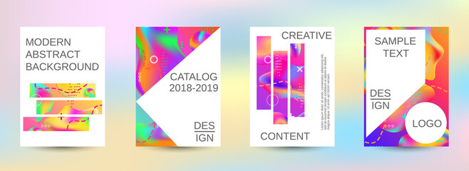 Creative fluid backgrounds