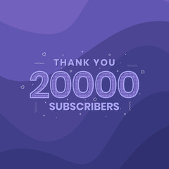Thank you 20000 subscribers 20k subscribers celebration.