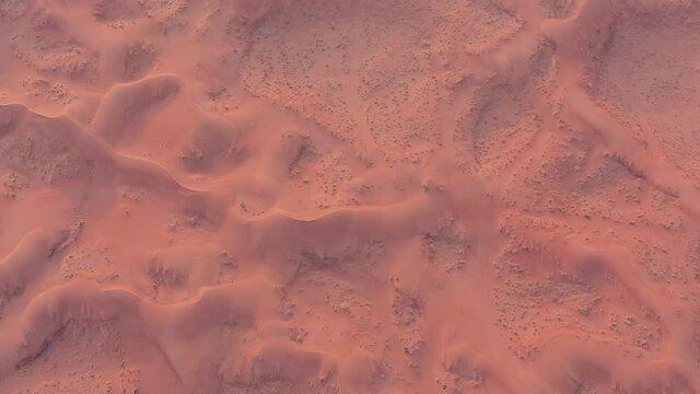 4K Videos, Aerial view of Desert in Sharjah with Sand Ripples, Geological Landscape of High Dune Desert in the United Arab Emirates 
