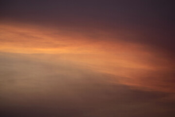 Fototapeta na wymiar Oklahoma sky at sunrise