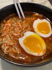 Ramen and egg