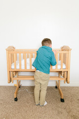 Baby in Crib