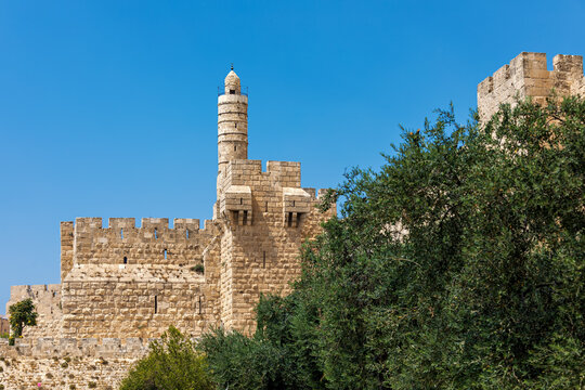 Tower of David in Jerusalem, Israel.