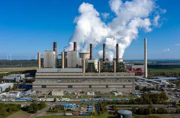 lignite fired power plant