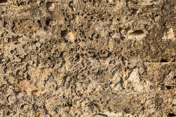 Fondo con textura de una antigua muralla