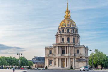 Les Invalides Palace, Paris, France.