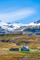 Picturesque country side in Iceland
