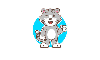 Cat Mascot Design for your projects